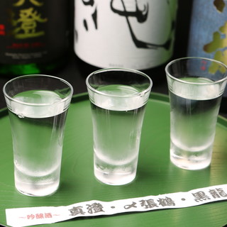 オススメ銘酒・10種以上！人気の飲み比べセットも！