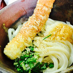 元祖醤油うどん+ちくわ天