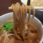 gaganara-menoosakafigarotei - GAGANAホルモンつけ麺（880円）＋大盛（クーポン）
                      