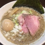 麺屋りゅう - 背脂煮干しそば + 味玉（アップ）