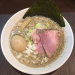 麺屋りゅう - 背脂煮干しそば + 味玉