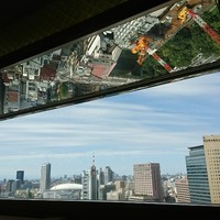 銀座アスター お茶の水賓館 - 後楽園ドーム、順天堂大学病院、東京医科歯科大学病院が見えます