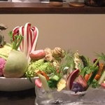 レストラン バカール - 2011.１月 バーニャカウダ