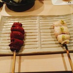 焼鳥 おみ乃 - 血肝（鶏レバー）　さびささみ