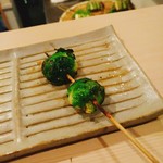 焼鳥 おみ乃 - 芽キャベツ