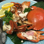 天一 - ノコギリガザミ  最近はめっきりと取れなくなったという