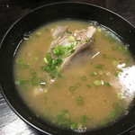 天一 - しぶだいの味噌汁