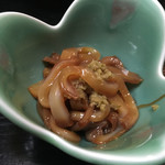 天一 - ねこやさんの今年初仕込みのヤリイカの沖漬け