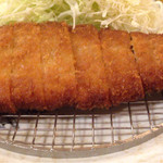 とん悦 - ローストンカツ定食 170g カツレツ揚げ