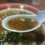 中華そば 山冨士 - ☆醤油スープ(*^^)v☆