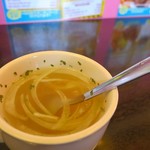 スーパーモンスター カフェ - セットのスープ