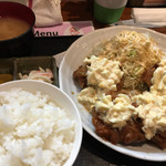 はれるや - チキン南蛮定食 800円