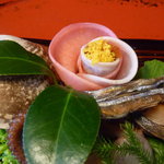 草喰 なかひがし - 椿の花びらは、蕪です♪