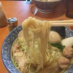 麺匠 清兵衛 - 麺は中太…自家製？