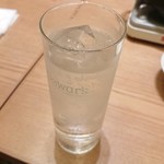 銀座 篝 - からり芋ソーダー割り(2017.09)