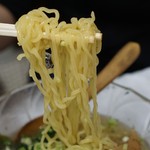 らーめん天上 - こっちも麺がぷりぷり