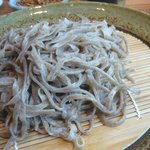 手打 たけうち - 手挽きそば８００円★★★★★