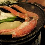 長岡 甲羅本店 - 熱々の蟹ステーキは香ばしく美味い