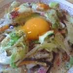ちゃんぽん（生卵入り）：650円