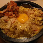 台湾料理 百味鮮 - 石鍋キムチ炒飯☆  780円(税抜)