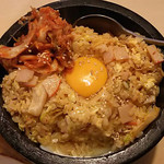 台湾料理 百味鮮 - 石鍋キムチ炒飯☆