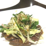 ビストロコバ - 鹿モモ肉のたたき