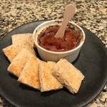 カフェ アリカ - 表面をキャラメルコートした「aricaスタイルの鶏レバーパテ」