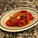 カフェ アリカ - イタリアのおふくろの味「パプリカのペペロナータ」