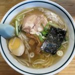 ラーメン小太郎 - 塩ラーメンのアップ