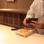 富小路 やま岸 -  雲丹海苔巻き寿司