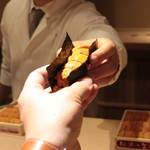 富小路 やま岸 -  雲丹海苔巻き寿司