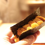 富小路 やま岸 -  雲丹海苔巻き寿司