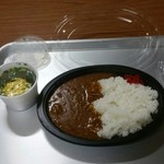 頂上富士館 - 夕食のカレーは定番にて