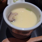 Unagi Toku - ◆追加の「茶碗蒸し（108円）」・・ミニサイズで「かまぼこ」と「小さな椎茸一切れ」入り。