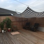 古本屋 カフェ サニーハウス - テラス席