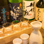 cafe & dining ぼたん - 実際に酒蔵を視察し厳選した神奈川県や日本各地のおいしい日本酒、焼酎、梅酒ございます。