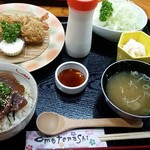 ニュー雅生 - マグロ丼とフライ