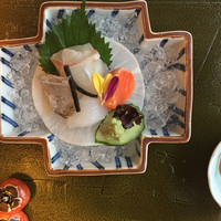 京懐石 美濃吉 横浜ランドマークプラザ店 - お刺身