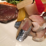 ワインレストラン ドミナス - 青魚のマリネ