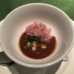 ワインレストラン ドミナス - あめ色玉ねぎの赤ワインカレー