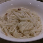 秀美 - ・山羊油の素麺 350円