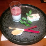 佐賀牛 季楽 銀座  - 110328季楽特製デザート ～季節のうまかもん～