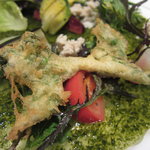 ア・ニュ ルトゥルヴェ・ヴー - 新ワカメのジュレと産地直送こだわり野菜ＵＰ１