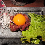 しき菜 - 黒毛牛ユッケ　７８０円