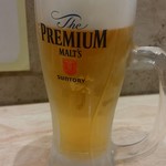 Menya Shishimaru - 生ビール