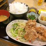 お家のごはん かれん - H.29.8.7.昼 からあげ定食 800円税込
