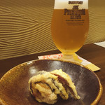 心粋厨房 獬 - 秋刀魚の、さっと天麩羅