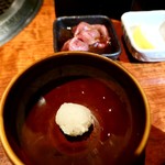 よろにく - シルクロースでご飯を包んで