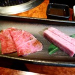 よろにく - サーロイン・ザブトンのすき焼き