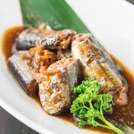 《三陸魚》生姜煮秋刀魚